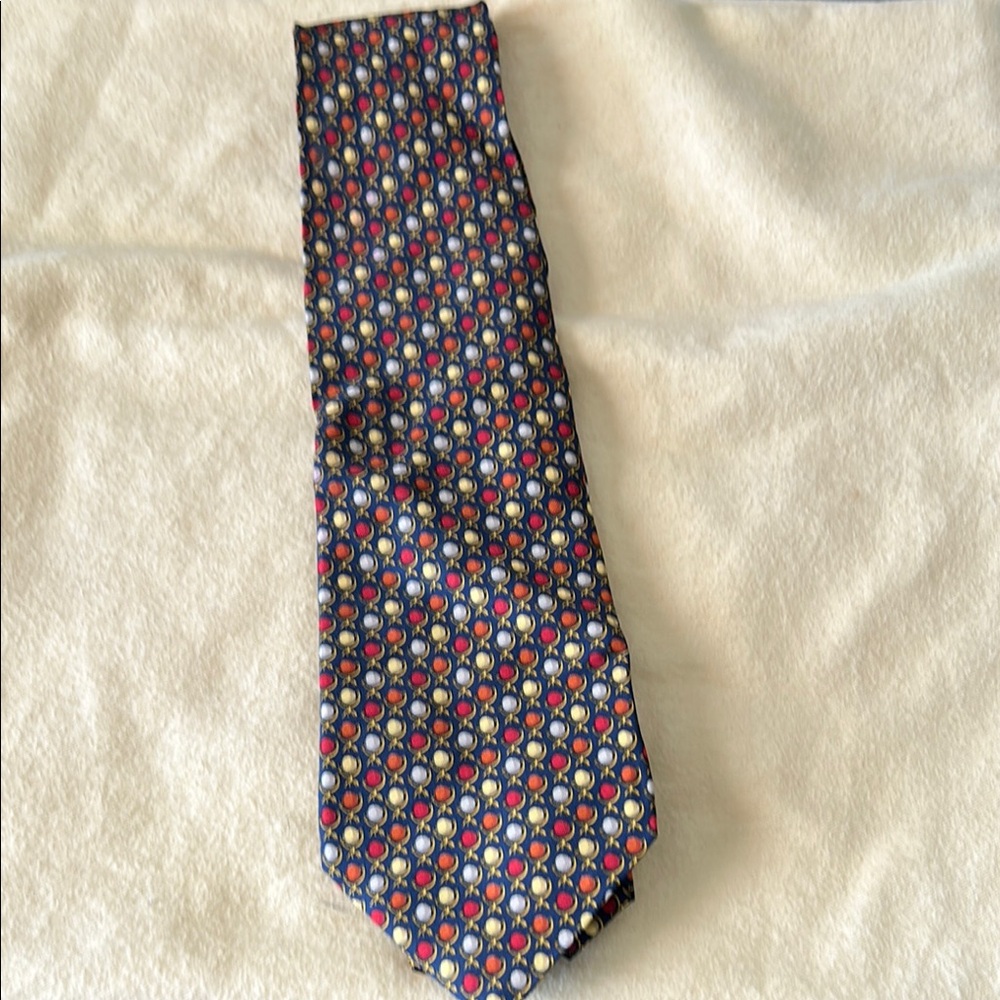 Salvatore Ferragamo Multicolor Patterned Tie